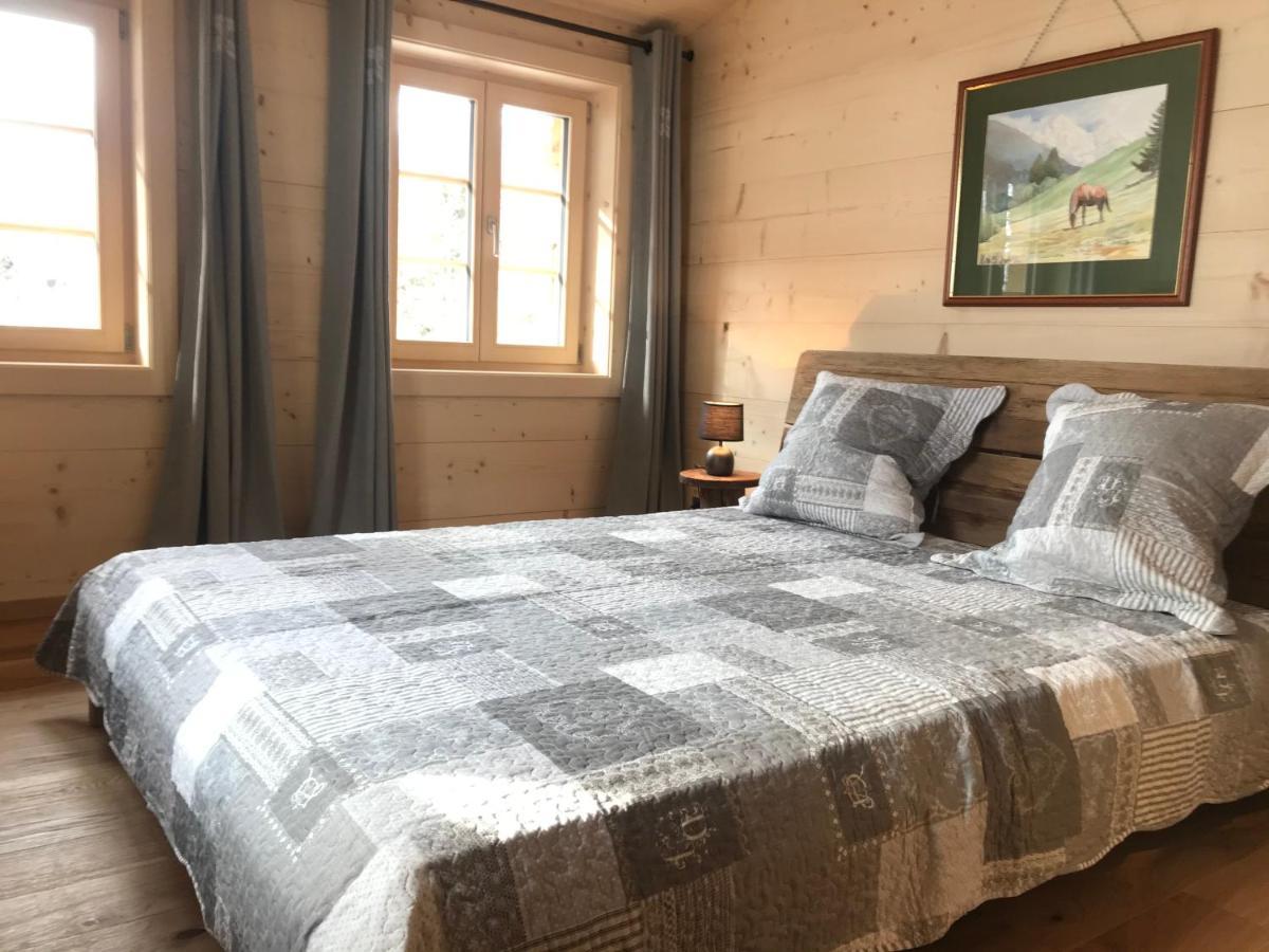 Au Pre Des Chevaux Bed & Breakfast Chateau-d'Oex Exterior foto